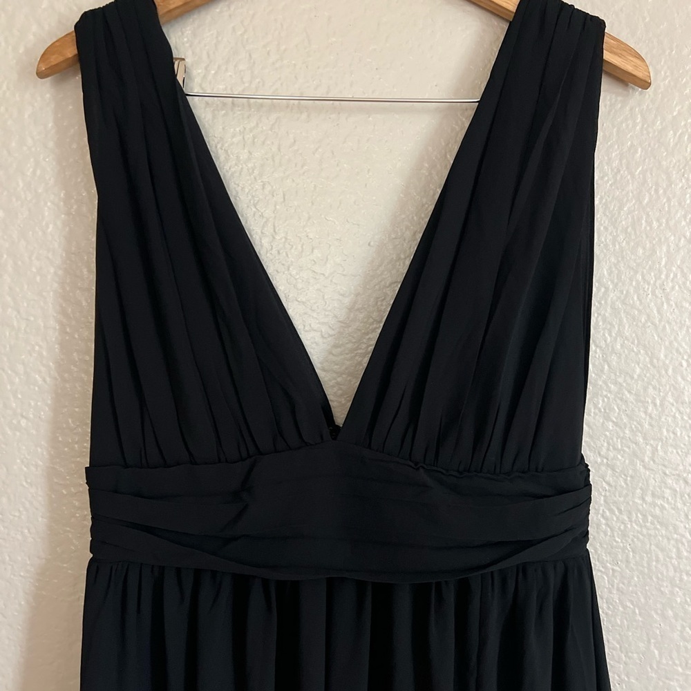 NWOT Heavenly Hues Black Maxi Dress Prom Gown - Picture 4 of 7